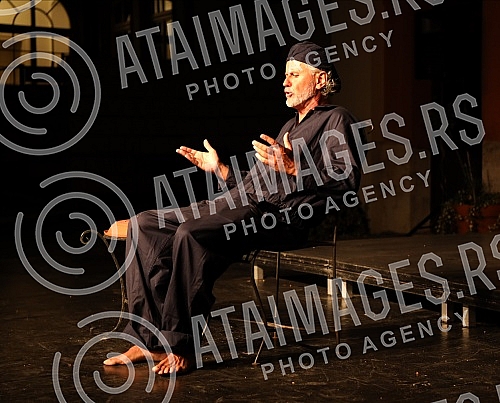 Serbian actor with a career in Hollywood, Zeljko Dimic or Jack Dimich, played his monodrama 