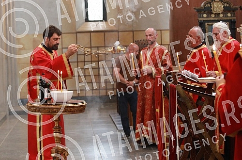 A memorial service was held in the Church of St. Mark, organized by the families of the missing and killed 
