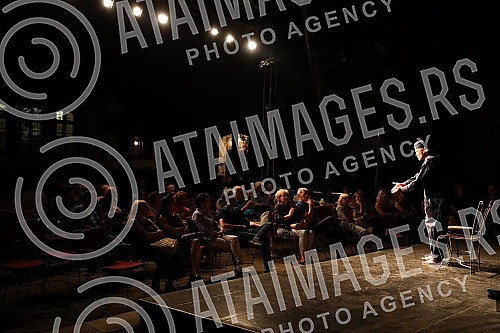 Serbian actor with a career in Hollywood, Zeljko Dimic or Jack Dimich, played his monodrama 