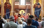 A memorial service was held in the Church of St. Mark, organized by the families of the missing and killed 