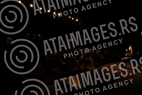 Serbian actor with a career in Hollywood, Zeljko Dimic or Jack Dimich, played his monodrama 