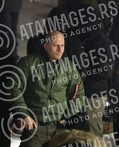 Members of the Leviathan movement gathered on Cvetni trg, where the gathering 