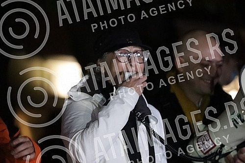 A gathering of several non-governmental organizations, opposition parties and citizens gathered on Cvetni trg for the 