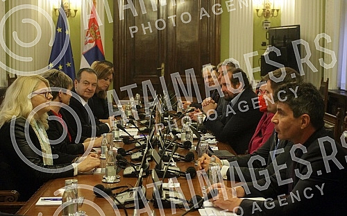 The President of the National Assembly of Serbia, Ivica Dacic, met with the delegation of the pre-observation mission of the Parliamentary Assembly of the Council of Europe, which is on an official visit to Serbia.Predsednik Narodne skupstine Srbij