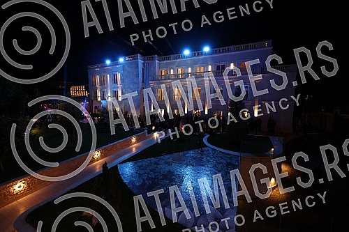 Opening of the Madeleine Palace of Art, the new exclusive project of Philip and Madlena Zepter. Otvaranje Palate umetnosti Madlena, novog eksluzivnog projekta Filipa i Madlene Cepter.