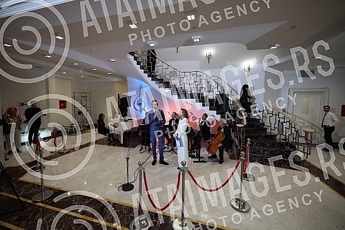 Opening of the Madeleine Palace of Art, the new exclusive project of Philip and Madlena Zepter. Otvaranje Palate umetnosti Madlena, novog eksluzivnog projekta Filipa i Madlene Cepter.