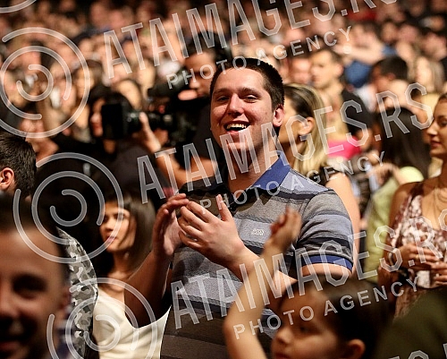 Concert of Djani (Radisa Trajkovic) held in Sava centar.Koncert Djanija (Radisa Trajkovic) odrzan u Sava centru. 