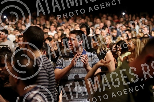 Concert of Djani (Radisa Trajkovic) held in Sava centar.Koncert Djanija (Radisa Trajkovic) odrzan u Sava centru. 