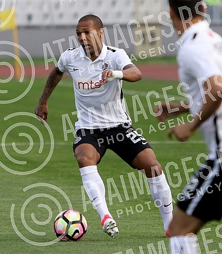 Serbian football Super League match between FK Partizan and FK Radnik Surdulica played at Partizan stadium. Utakmica fudbalske Super Lige Srbije izmedju FK Partizan i FK Radnik Surdulica odigrana na stadionu Partizana. 