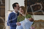 His Royal Highness Prince Philip Karadjordjevic and Danica Karadjordjevic with his son Stefan at the White Palace.Njegovo Kraljevsko Visocanstvo Princ Filip Karadjordjevic i Danica Karadjordjevic sa sinom Stefanom na Belom dvoru.