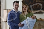 His Royal Highness Prince Philip Karadjordjevic and Danica Karadjordjevic with his son Stefan at the White Palace.Njegovo Kraljevsko Visocanstvo Princ Filip Karadjordjevic i Danica Karadjordjevic sa sinom Stefanom na Belom dvoru.