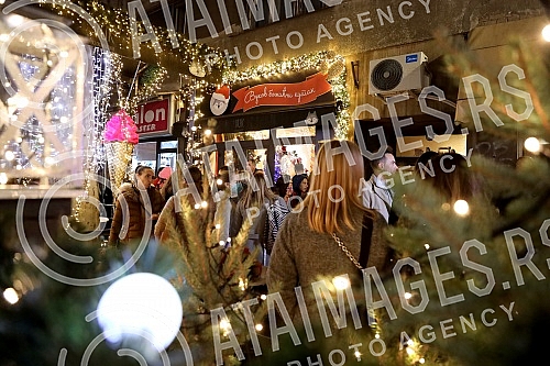 Opening of Vuk's Christmas Corner - the first Christmas concept pop-up store in Belgrade.Otvaranje Vukovog bozicnog kutka - prve Christmas concept pop-up prodavnice u Beogradu.