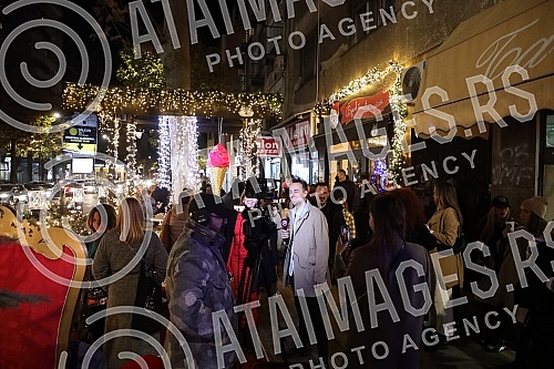 Opening of Vuk's Christmas Corner - the first Christmas concept pop-up store in Belgrade.Otvaranje Vukovog bozicnog kutka - prve Christmas concept pop-up prodavnice u Beogradu.