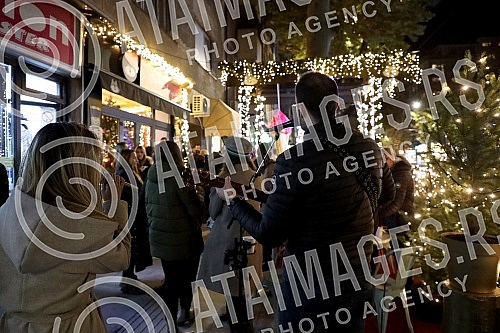 Opening of Vuk's Christmas Corner - the first Christmas concept pop-up store in Belgrade.Otvaranje Vukovog bozicnog kutka - prve Christmas concept pop-up prodavnice u Beogradu.