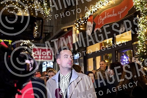 Opening of Vuk's Christmas Corner - the first Christmas concept pop-up store in Belgrade.Otvaranje Vukovog bozicnog kutka - prve Christmas concept pop-up prodavnice u Beogradu.