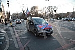 Driving a car called Z to win from the Sava Center to the Church of the Holy Trinity, next to the Church of St. Mark in support of Russia.Voznja automobilima pod nazivom Z za pobedu od Sava centra do hrama Svete Trojice, pored Crkve Svetog Marka u 