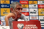 Portugal national team press conference at Rajko Mitic Stadium ahead of European Football Championship qualification match.Konferencija za medije reprezentacije Portugala na stadionu Rajko Mitic pred mec kvalifikacija za Evropsko fudbalsko prvensto.