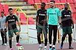 Training of Portugal national football team at Rajko Mitic stadium ahead of European Championship qualification match between Serbia and Portugal. 