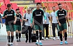 Training of Portugal national football team at Rajko Mitic stadium ahead of European Championship qualification match between Serbia and Portugal. 