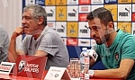 Portugal national team press conference at Rajko Mitic Stadium ahead of European Football Championship qualification match.Konferencija za medije reprezentacije Portugala na stadionu Rajko Mitic pred mec kvalifikacija za Evropsko fudbalsko prvensto.
