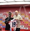Osman Bukari, a new reinforcement of FC Red Star for next season, was presented at the Media Center of the Rajko Mitic Stadium.U Medija centru stadiona Rajko Mitic  predstavljen je Osman Bukari, novo pojacanje FK Crvena zvezda za narednu sezonu.