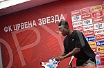 Osman Bukari, a new reinforcement of FC Red Star for next season, was presented at the Media Center of the Rajko Mitic Stadium.U Medija centru stadiona Rajko Mitic  predstavljen je Osman Bukari, novo pojacanje FK Crvena zvezda za narednu sezonu.
