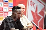 Osman Bukari, a new reinforcement of FC Red Star for next season, was presented at the Media Center of the Rajko Mitic Stadium.U Medija centru stadiona Rajko Mitic  predstavljen je Osman Bukari, novo pojacanje FK Crvena zvezda za narednu sezonu.