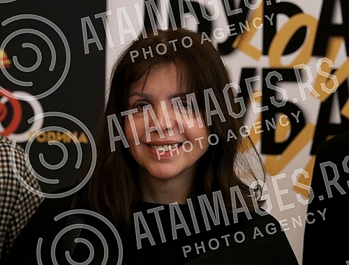 Press conference for the premiere of the play 