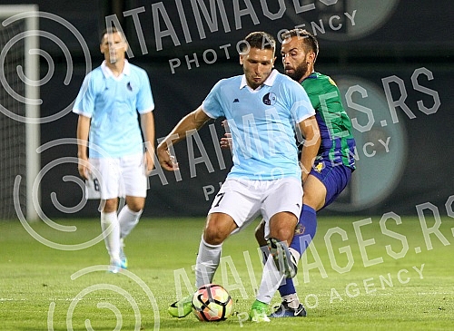 The match of the fourth round of Superleague Serbia between FK Rad and FK Zemun was played at FK Rad stadium.Utakmica cetvrtog kloa Superlige Srbije izmedju FK Rad i FK Zemun odigrana na stadionu Rada. 