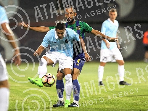 The match of the fourth round of Superleague Serbia between FK Rad and FK Zemun was played at FK Rad stadium.Utakmica cetvrtog kloa Superlige Srbije izmedju FK Rad i FK Zemun odigrana na stadionu Rada. 