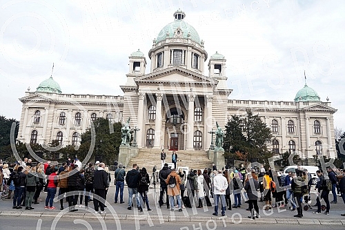 The Association of the Protector of entrepreneurs and businessmen organized a protest 