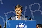 The Prime Minister of the Republic of Serbia, Ana Brnabic, presented the results of the work in the first 100 days of the government in Kombank Hall, and all members of the Government of the Republic of Serbia attended the presentation of the results