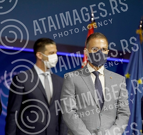 The Prime Minister of the Republic of Serbia, Ana Brnabic, presented the results of the work in the first 100 days of the government in Kombank Hall, and all members of the Government of the Republic of Serbia attended the presentation of the results