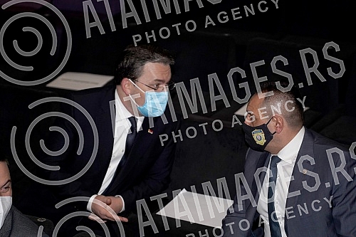 The Prime Minister of the Republic of Serbia, Ana Brnabic, presented the results of the work in the first 100 days of the government in Kombank Hall, and all members of the Government of the Republic of Serbia attended the presentation of the results