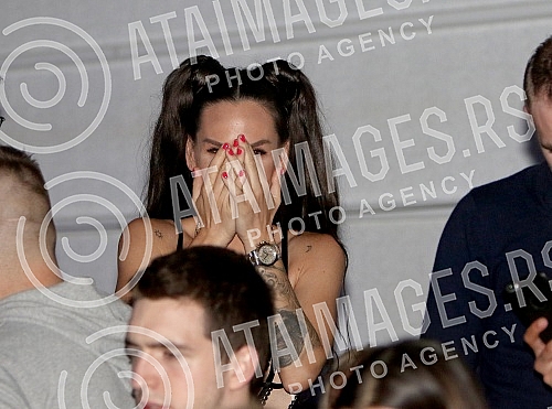 Performance of Nikolija Jovanovic held on raft Freestyler.Nastup Nikolije Jovanovic na splavu Freestyler.