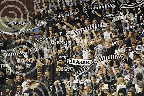 Utakmica petog (5) kola Evrukupa (EUROCUP) izmedju KK Partizan NIS Beograd i CSU Asesoft Ploiesti (Rumunija) odigrana u hali Pionir