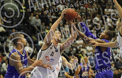 Utakmica petog (5) kola Evrukupa (EUROCUP) izmedju KK Partizan NIS Beograd i CSU Asesoft Ploiesti (Rumunija) odigrana u hali Pionir