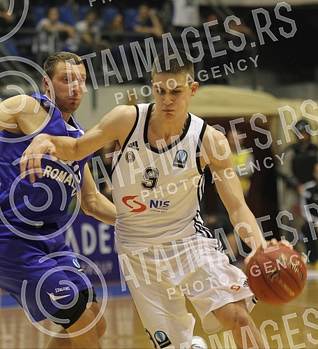 Utakmica petog (5) kola Evrukupa (EUROCUP) izmedju KK Partizan NIS Beograd i CSU Asesoft Ploiesti (Rumunija) odigrana u hali Pionir