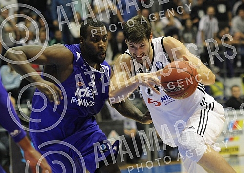 Utakmica petog (5) kola Evrukupa (EUROCUP) izmedju KK Partizan NIS Beograd i CSU Asesoft Ploiesti (Rumunija) odigrana u hali Pionir