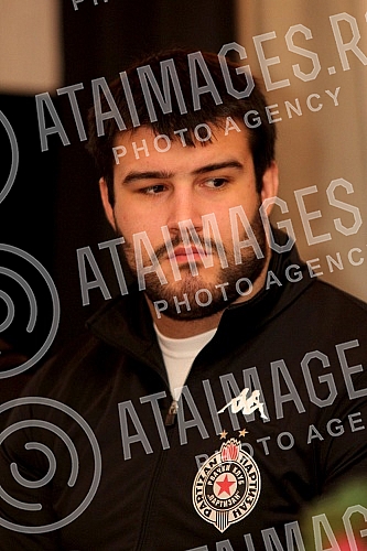 Konferencija za medije Rvackog kluba Partizan pred odlazak u Sibir (Rusija) na dva medjunarodna turnira