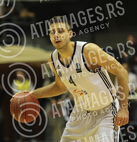 Utakmica petog (5) kola Evrukupa (EUROCUP) izmedju KK Partizan NIS Beograd i CSU Asesoft Ploiesti (Rumunija) odigrana u hali Pionir