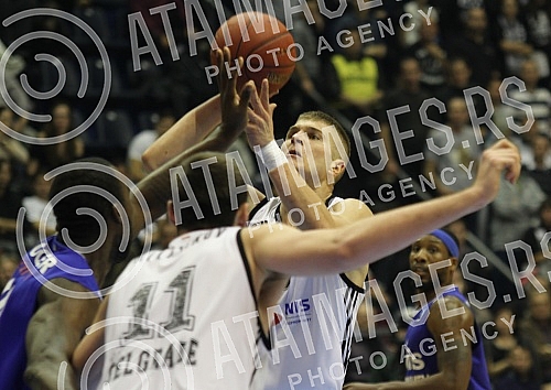 Utakmica petog (5) kola Evrukupa (EUROCUP) izmedju KK Partizan NIS Beograd i CSU Asesoft Ploiesti (Rumunija) odigrana u hali Pionir