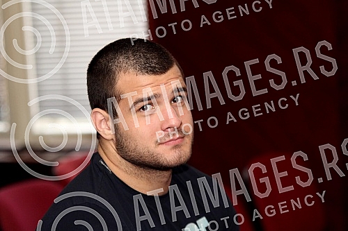 Konferencija za medije Rvackog kluba Partizan pred odlazak u Sibir (Rusija) na dva medjunarodna turnira