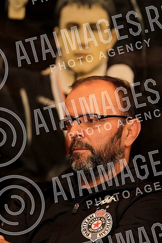 Konferencija za medije Rvackog kluba Partizan pred odlazak u Sibir (Rusija) na dva medjunarodna turnira