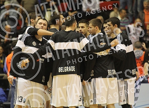 Utakmica petog (5) kola Evrukupa (EUROCUP) izmedju KK Partizan NIS Beograd i CSU Asesoft Ploiesti (Rumunija) odigrana u hali Pionir