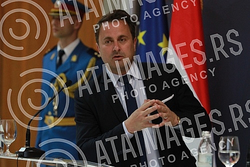 The official two-day visit to Serbia of the prime minister of Luxembourg Xavier Bettel.Zvanicna dvodnevna poseta Srbiji premijera Luksemburga Gzavijea Betela .