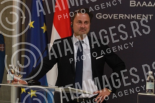 The official two-day visit to Serbia of the prime minister of Luxembourg Xavier Bettel.Zvanicna dvodnevna poseta Srbiji premijera Luksemburga Gzavijea Betela .