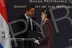 The official two-day visit to Serbia of the prime minister of Luxembourg Xavier Bettel.Zvanicna dvodnevna poseta Srbiji premijera Luksemburga Gzavijea Betela .