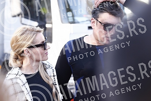 On the set of the movie 