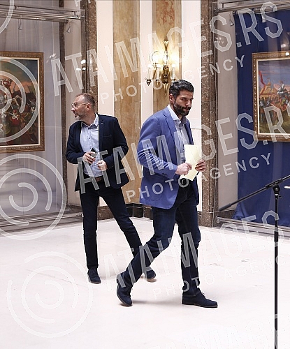 The Mayor of Belgrade, Aleksandar Sapic, presented his assistants and the areas they will be responsible for in the Belgrade City Assembly.